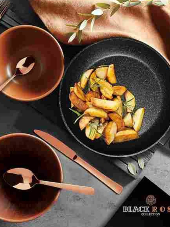 Berlingerhaus Pánev s mramorovým povrchem 20 cm Black Rose Collection BERLINGERHAUS