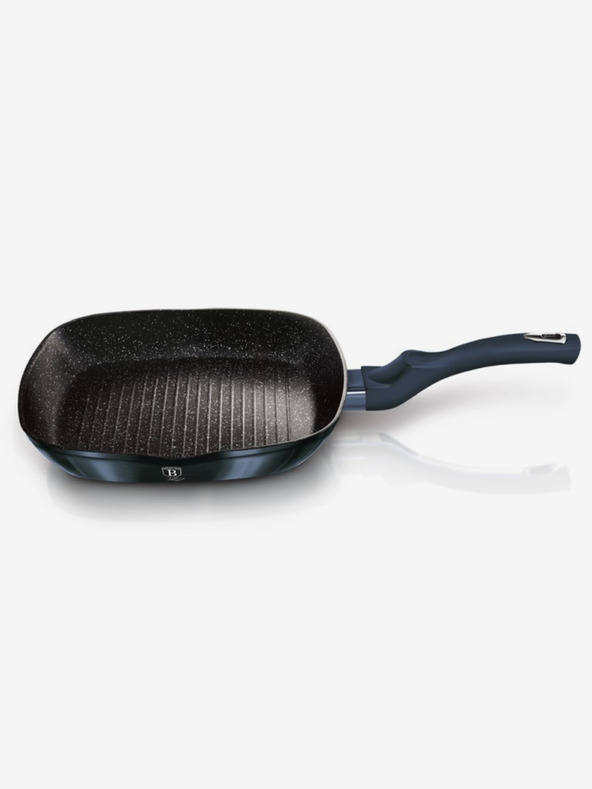 Berlingerhaus Grilovací pánev s mramorovým povrchem 28 cm BERLINGERHAUS Metallic Line Aquamarine Edition