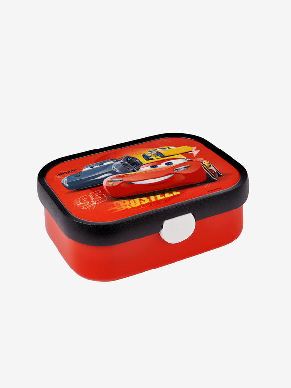 Mepal Červený vzorovaný svačinový box pro děti Mepal Campus Cars