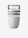 Mepal Růžový jídelní box Mepal Ellipse 500 ml
