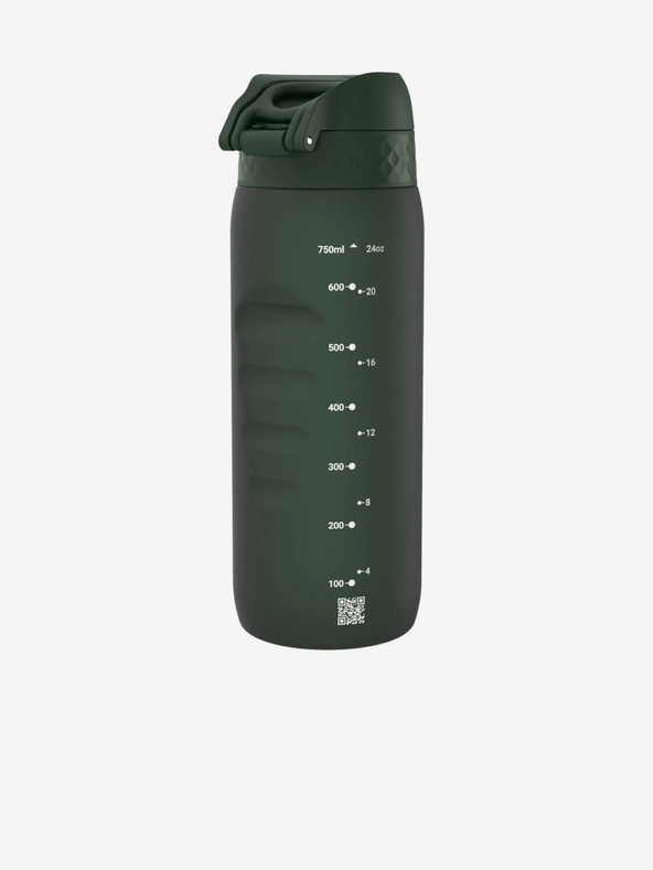 ION8 Tmavě zelená lahev Ion8 Leak Proof (750 ml)