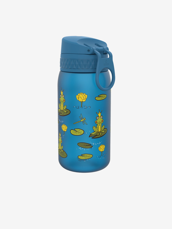ION8 Žluto-modrá lahev pro děti Ion8 One Touch Kids Frog Pond (400 ml)
