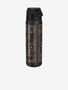ION8 Černá vzorovaná nerezová lahev Ion8 Leak Proof Gamer (600 ml)