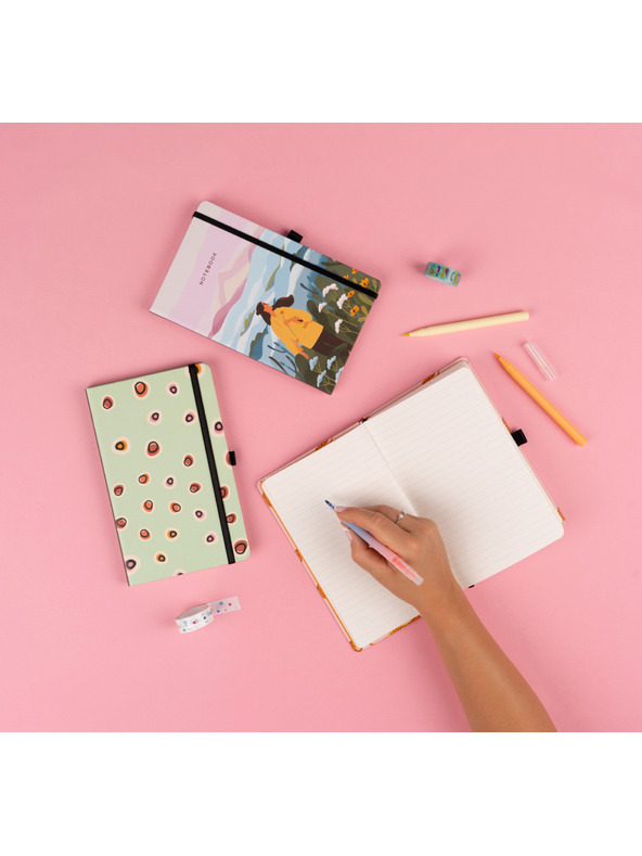 NOTIQUE NOTIQUE Notes Fíky, linkovaný, 13 x 21 cm BAAGL