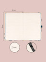 NOTIQUE NOTIQUE Notes Katsushika Hokusai, linkovaný, 13 x 21 cm