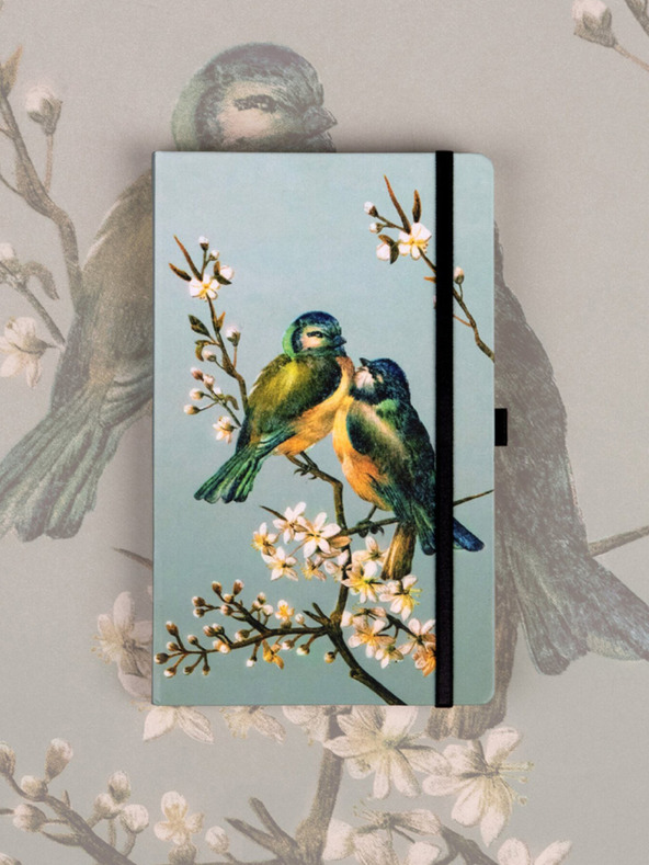 NOTIQUE NOTIQUE Notes Ptáci Kateřiny Winterové, tečkovaný, 13 x 21 cm