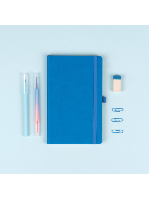 NOTIQUE NOTIQUE Notes Modrý, tečkovaný, 13 x 21 cm