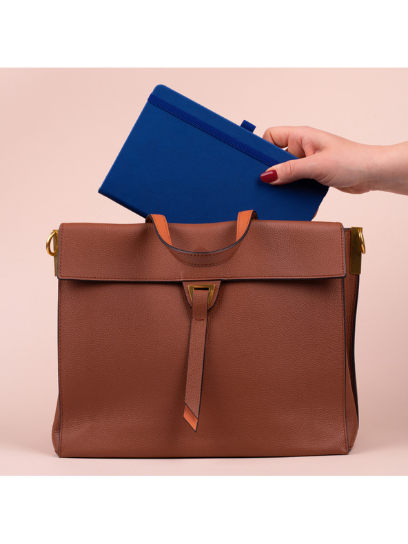 NOTIQUE NOTIQUE Notes Tmavě modrý, linkovaný, 13 x 21 cm