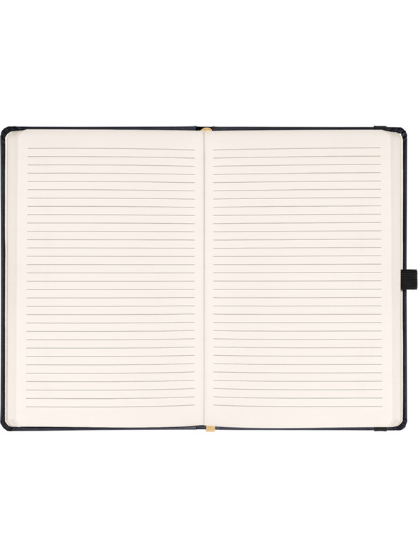 NOTIQUE NOTIQUE Notes Aprint, černý, linkovaný, 15 x 21 cm