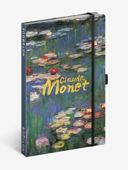 NOTIQUE NOTIQUE Notes Claude Monet, linkovaný, 13 x 21 cm