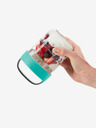 Lékué Tyrkysový svačinový box Lékué Jar To Go (400 ml)