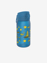 ION8 Modrá dětská vzorovaná lahev Ion8 Leak Proof Frog Pond (350 ml)