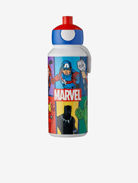 Mepal Žluto-modrá vzorovaná lahev pro děti Mepal Campus Avengers (400 ml)