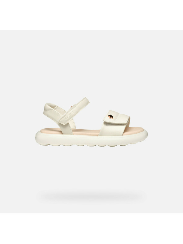 Geox Krémové dívčí sandály Geox Puffypop