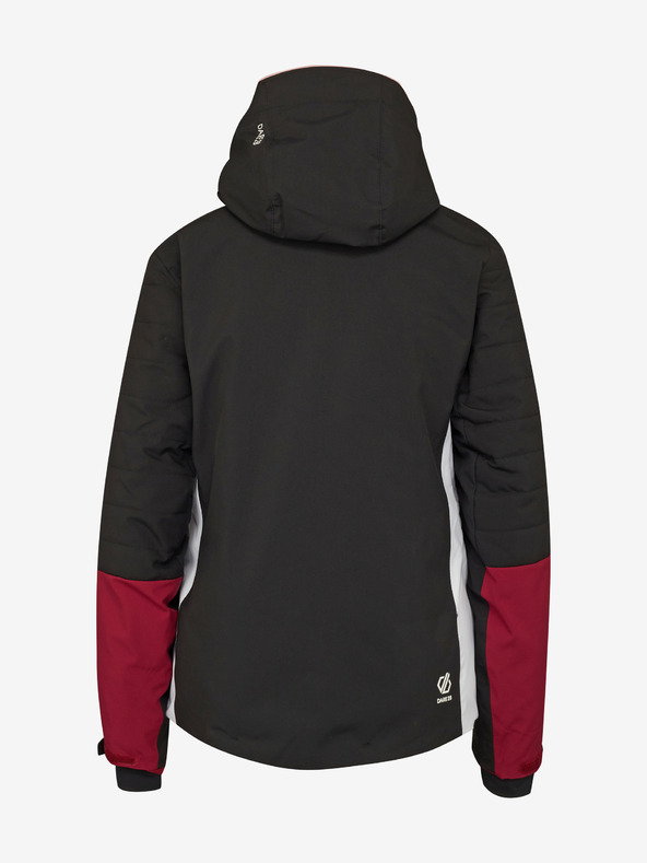 Dare 2B Vínovo-černá dámská zimní bunda Dare 2B Immersive