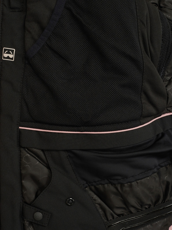 Dare 2B Vínovo-černá dámská zimní bunda Dare 2B Immersive