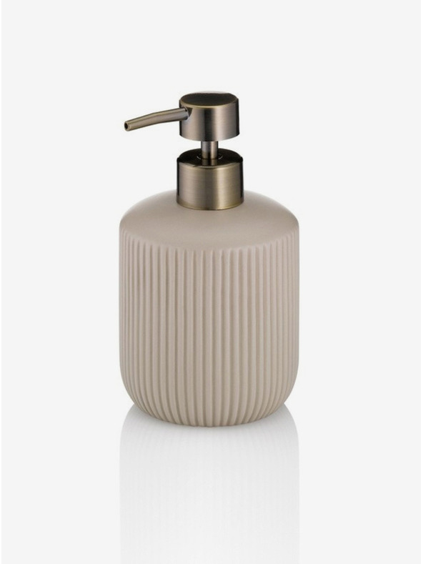 Kela Dávkovač mýdla Adele keramika šedá 400 ml KELA