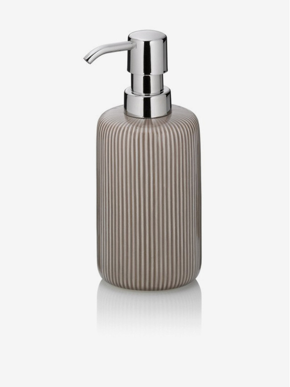 Kela Dávkovač mýdla Ava keramika šedá 350 ml KELA