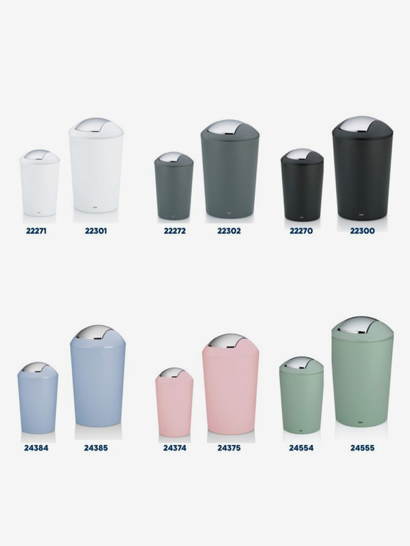 Kela Koš kosmetický MARTA 1,7 l bílý KELA