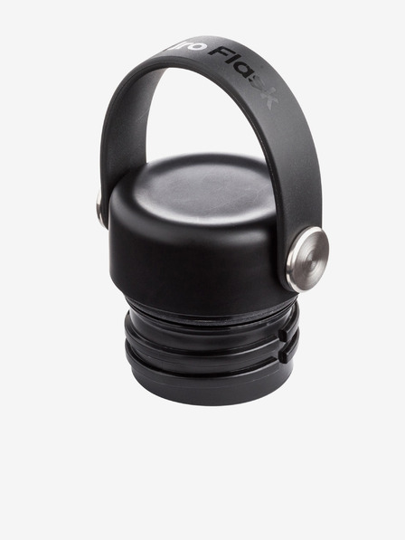 Hydro Flask Černá nerezová termolahev Hydro Flask Standard Mouth Flex Cap (621 ml)
