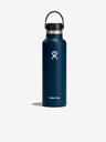Hydro Flask Tmavě modrá nerezová termolahev Hydro Flask Standard Mouth Flex Cap (621 ml)