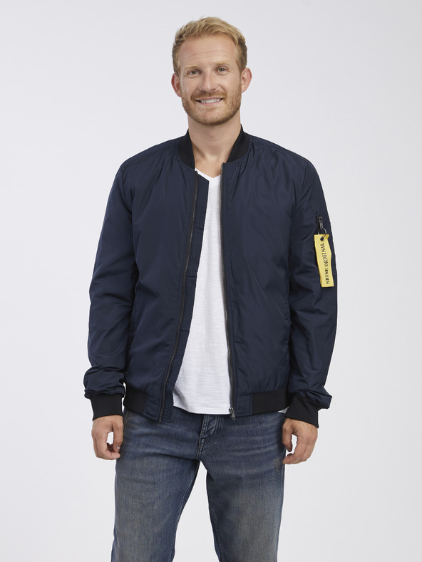 Shine Original Tmavě modrý bomber Shine Original