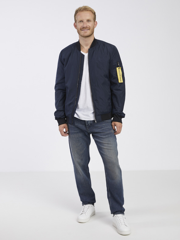 Shine Original Tmavě modrý bomber Shine Original