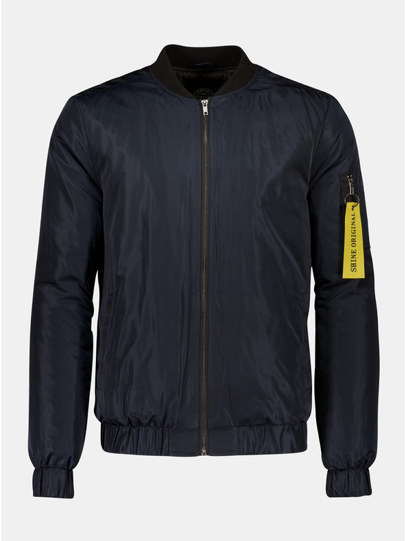 Shine Original Tmavě modrý bomber Shine Original