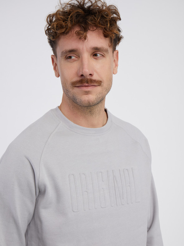 Shine Original Šedá mikina Shine Original