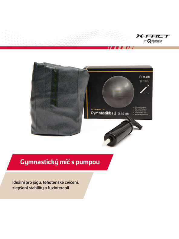 Worqout Míč Gym Ball 65 cm Worqout