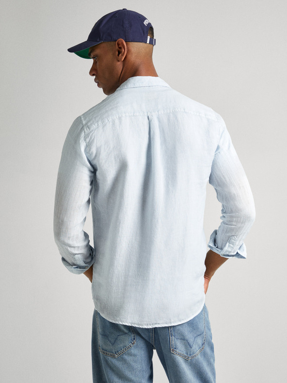 Pepe Jeans Světle modrá pánská košile Pepe Jeans