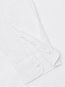 Pepe Jeans Bílá pánská lněná košile Pepe Jeans