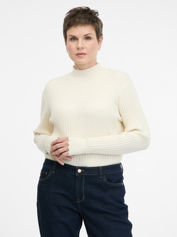 Orsay Krémový dámský svetr ORSAY