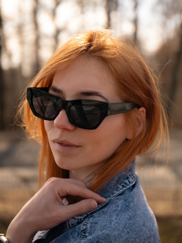 VEYREY Veyrey hig-end sluneční polarizační brýle cat-eye Targigoth