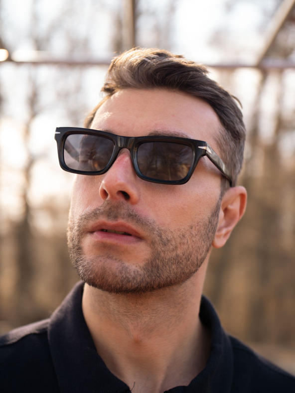 VEYREY VeyRey acetátové sluneční brýle polarizační nerd Gujjab