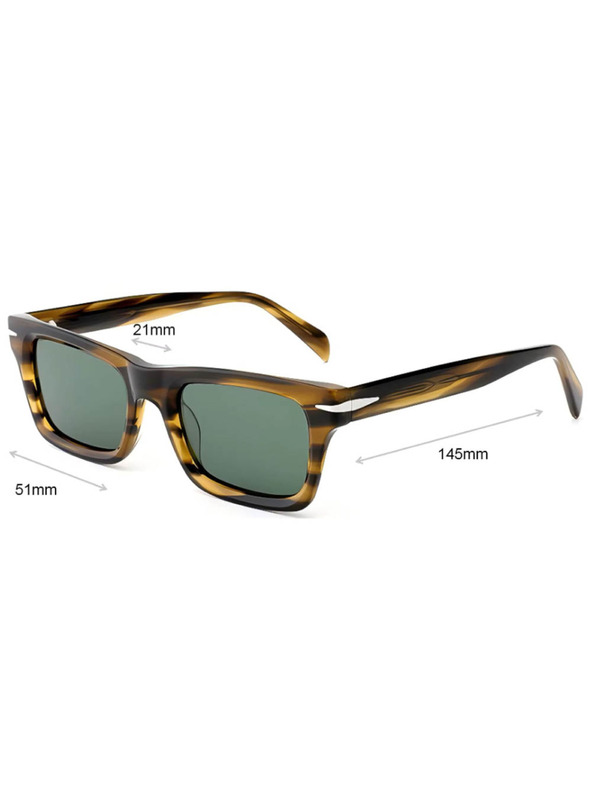 VEYREY VeyRey acetátové sluneční brýle polarizační nerd Mahk