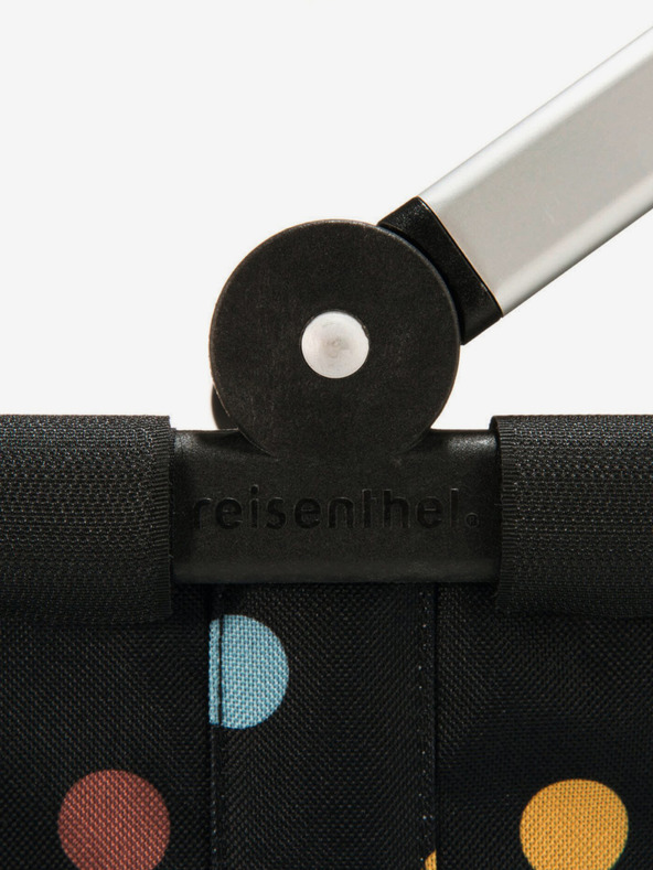 Reisenthel Černý puntíkovaný nákupní košík Reisenthel Carrybag