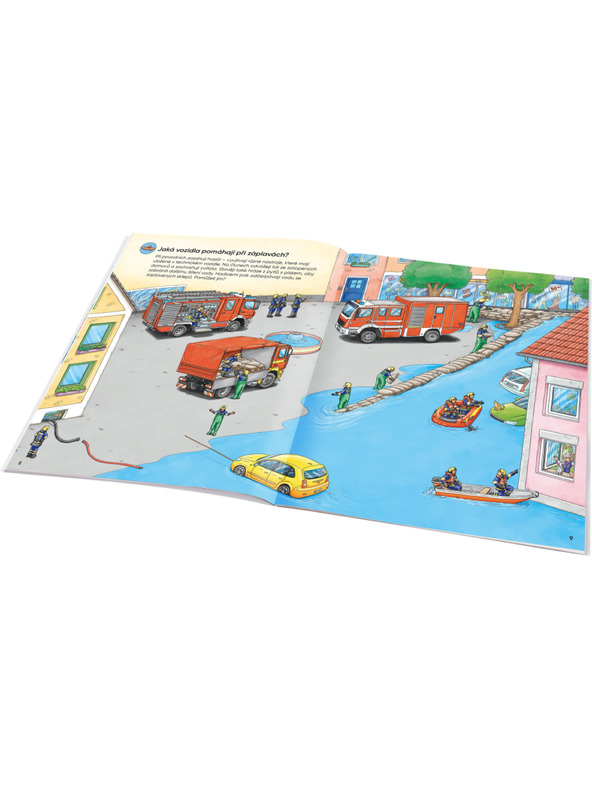 BAAGL  Můj první samolepkový sešit – ZÁSAHOVÁ VOZIDLA