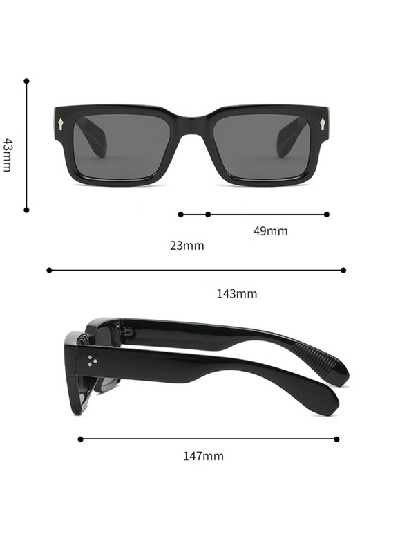 VEYREY Veyrey sluneční brýle hranaté Vugub