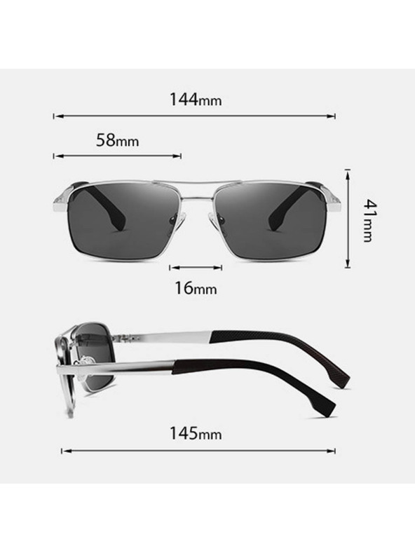 VEYREY Veyrey hig-end sluneční polarizační brýle pilotky Klog