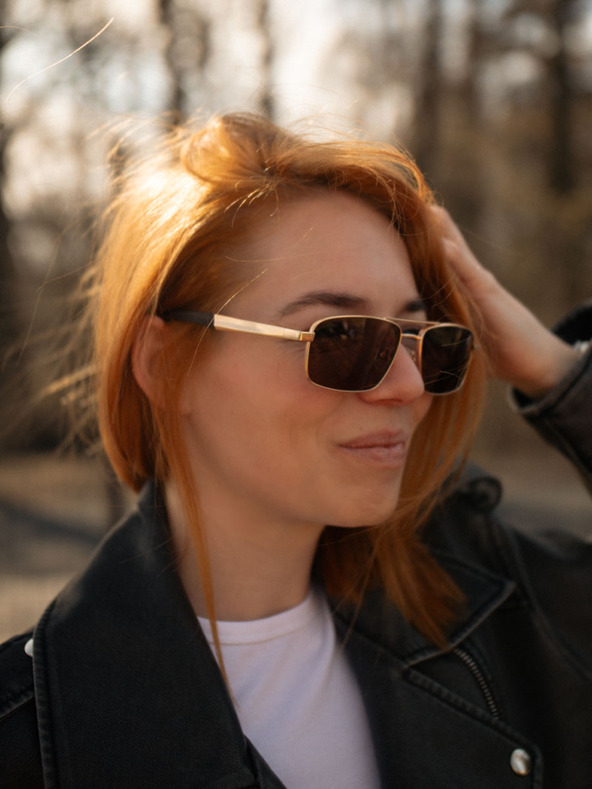 VEYREY Veyrey hig-end sluneční polarizační brýle pilotky Klog