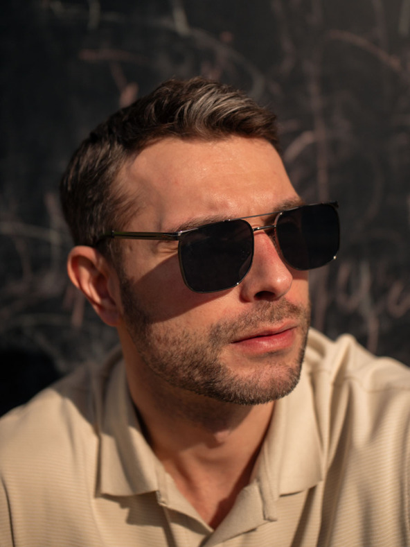 VEYREY Veyrey sluneční brýle pilotky Shelur