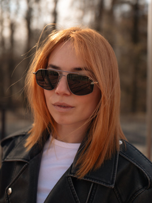 VEYREY Veyrey hig-end sluneční polarizační brýle pilotky Shufharz