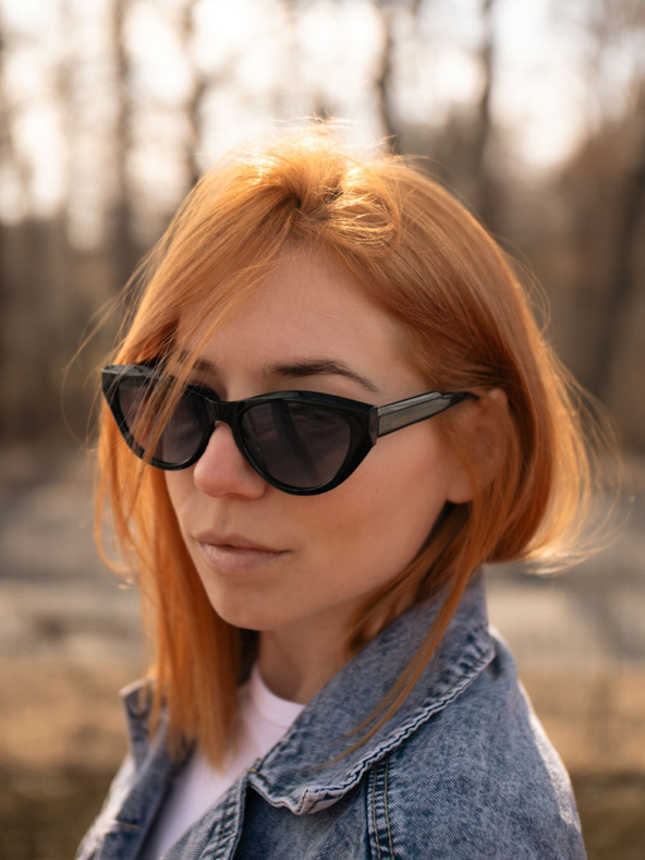 VEYREY Veyrey hig-end sluneční polarizační brýle cat-eye Sumhug