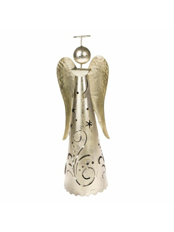 Casa de Engel Kovový anděl s LED světlem, 0/6