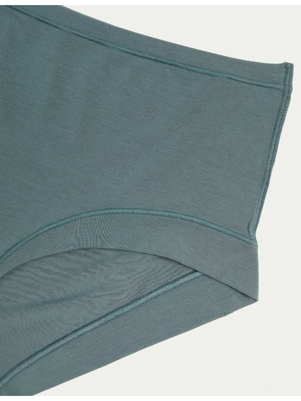 Marks & Spencer Šortky s vysokým pasem a technologií Flexifit™, 3 ks v balení Marks & Spencer zelená