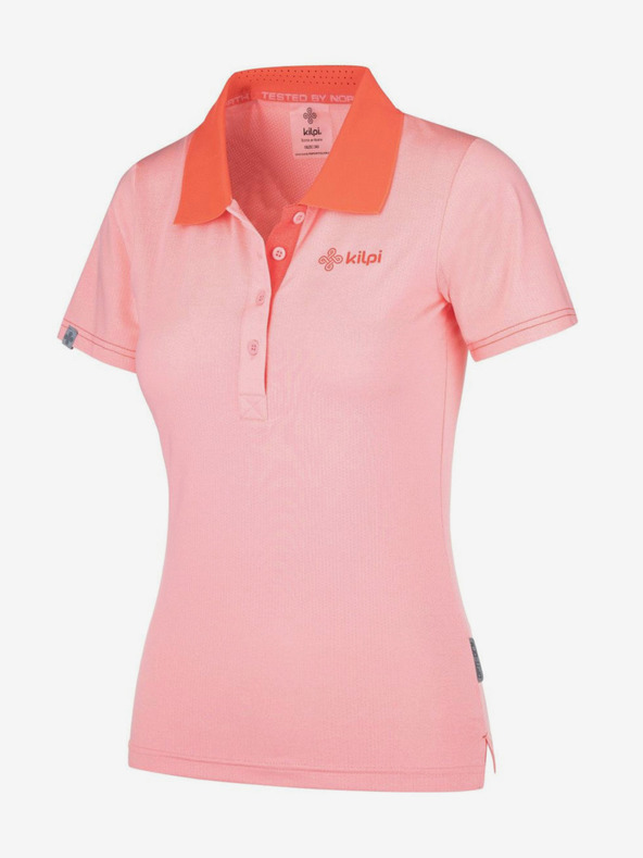Kilpi Světle růžové dámské funkční polo tričko Kilpi COLLAR-W