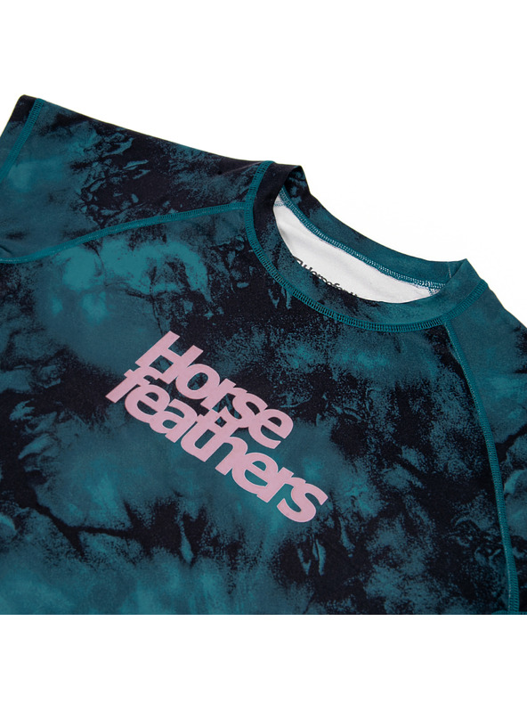 Horsefeathers Dámský bike dres Deco petrolejový HORSEFEATHERS