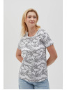 Moodo WOMEN'S TSHIRT L-TS-4631 WHITE Moodo