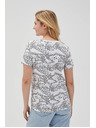Moodo WOMEN'S TSHIRT L-TS-4631 WHITE Moodo